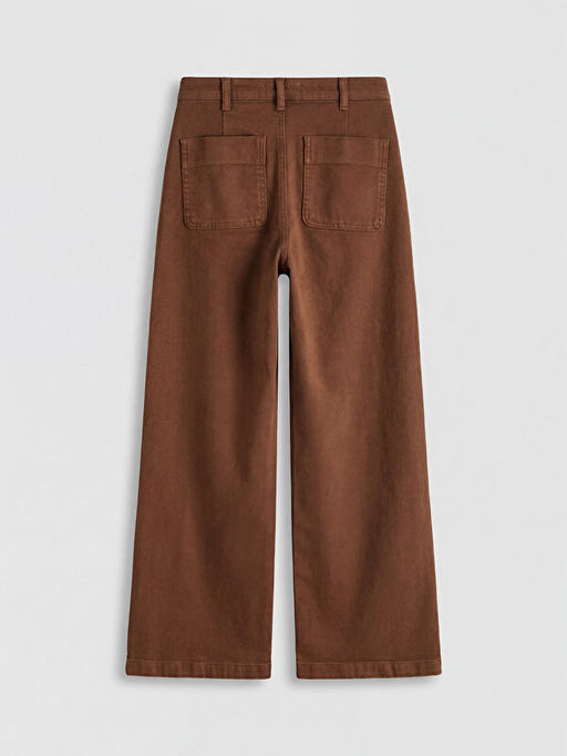 Wideleg Kad?n Jean Pantolon