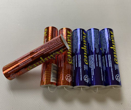 Цена за 6 шт. Хлопушка каприз 10см - 1000 ДЕТАЛЕЙ фото 3