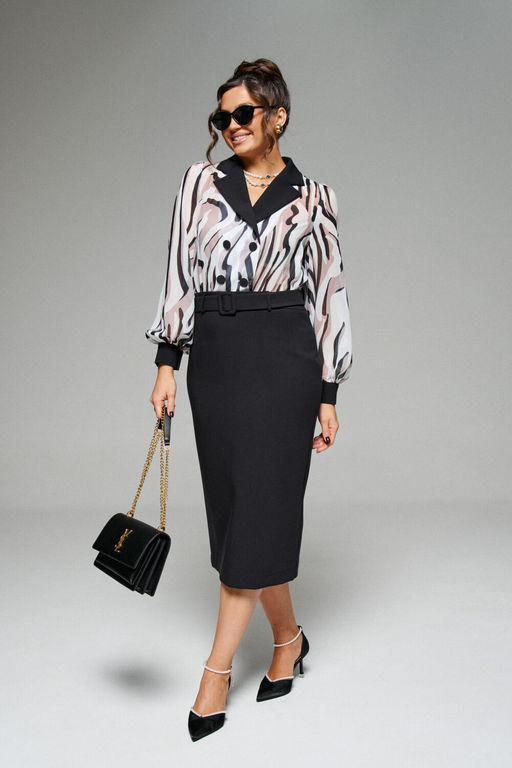 Платье Beautiful Free 6281 черный