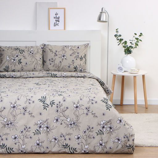 Постельное бельё 2 сп Экономь и Я Spring garden, 173х215см, 175х214см, 50х70см-2шт, микрофибра, 60г/м2  фото 8