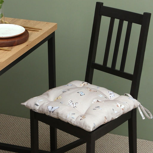 Подушка Этель Butterflies 42×42 см, 100% хл, рогожка 186 г/м²