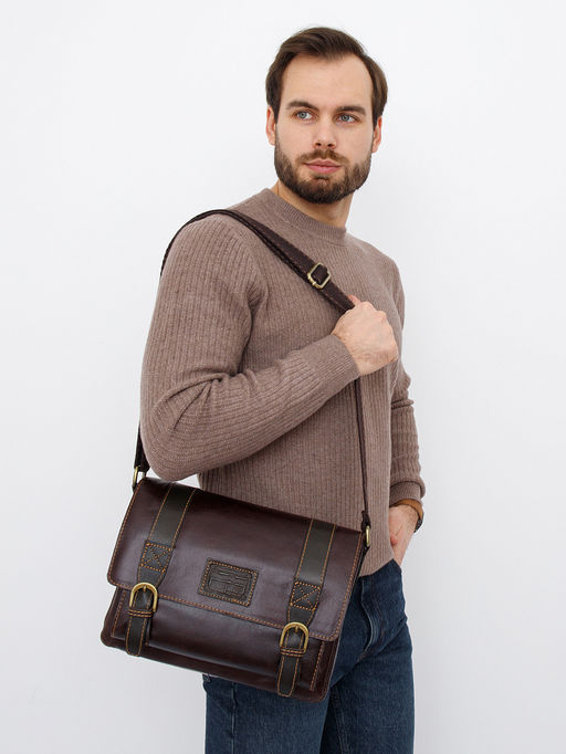 Портфель 1470-3TR d.brown Toug Ruder