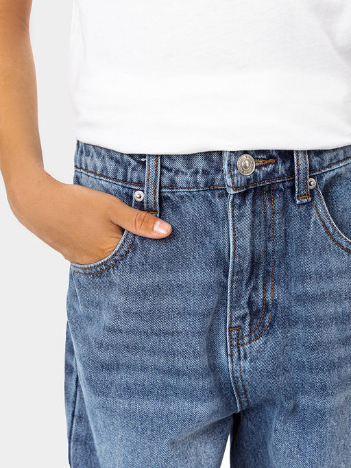 Джинсы для мальчиков синие - Mark formelle фото 4