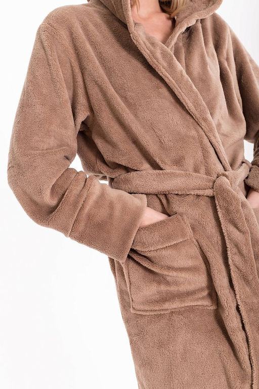 Халат М324277а коричневый - Елена фото 8