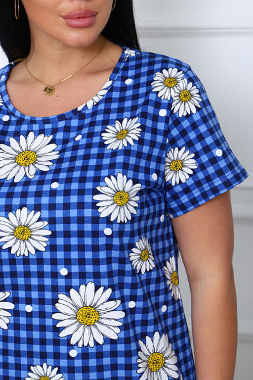 Костюм с бриджами, синий клетка (891-3) - Плиона фото 14