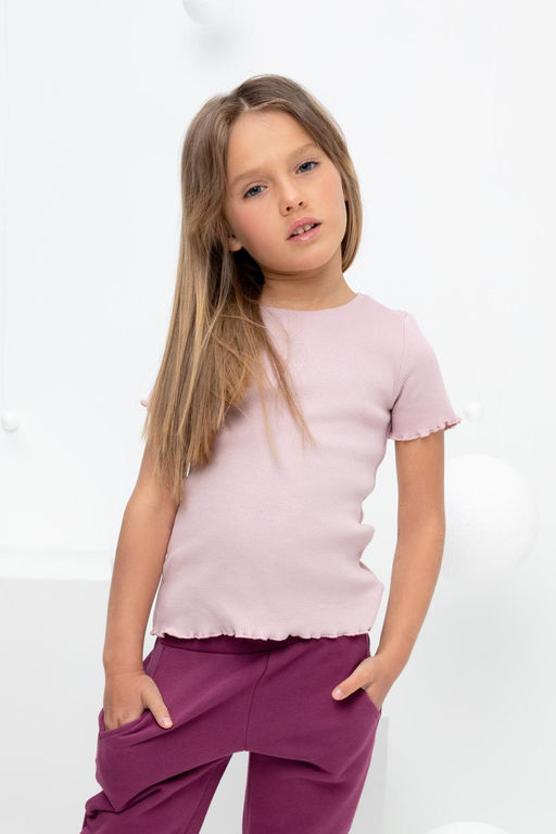 КР 301989/розовый лед к405 фуфайка для дев