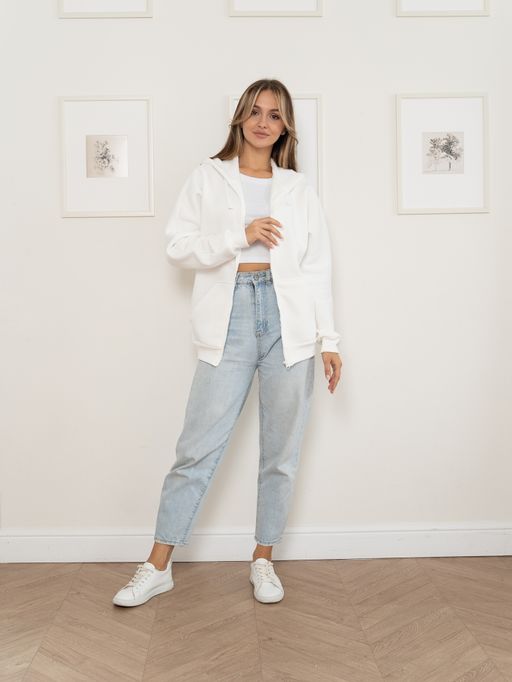 Толстовка футер 3х нитка с начесом.арт.286-28,молочная - Binita фото 4