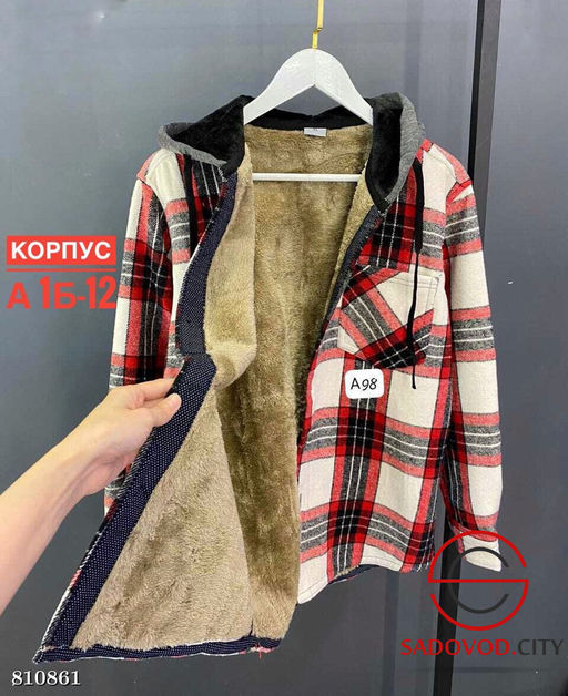 Рубашка женская с капюшоном