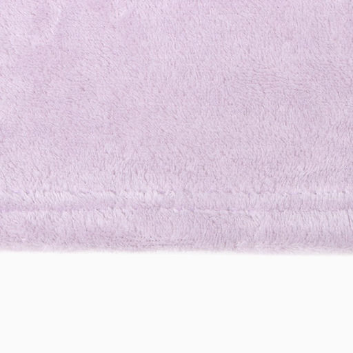 Плед Этель цв.сиреневый 180*200 см,100% п/э, корал-флис 220 гр/м2  фото 4