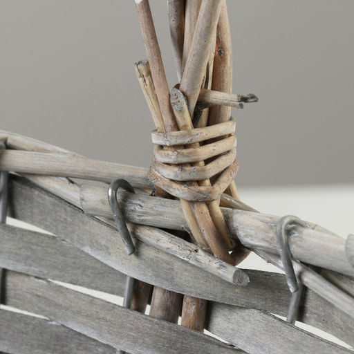 Корзина плетёная для хранения Knute, ива, серая, набор 3 шт.