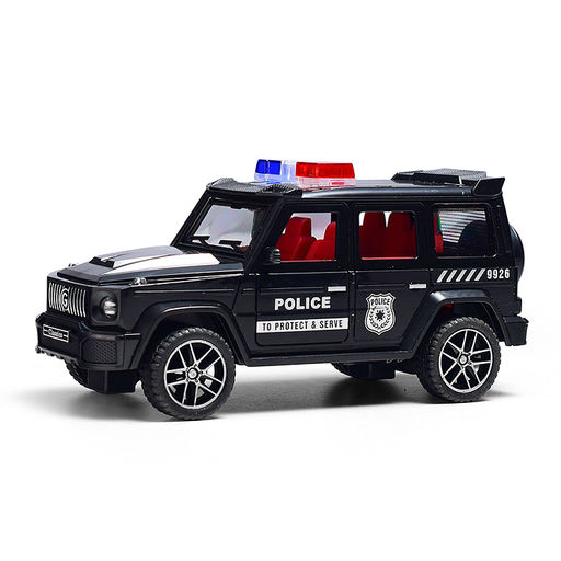 Машина "Полицейская машина" (свет, звук, спрей) в коробке