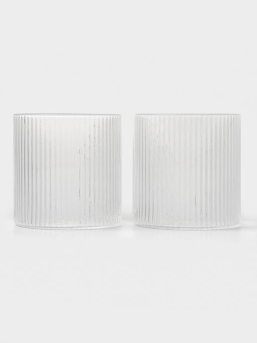 Стаканы Magistro «Грани», 450 мл, 8.5×9 см, набор 2 шт., стекло, прозрачные