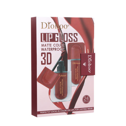 Цена за 24 шт. Блеск для губ, водостойкий, оттеночный микс