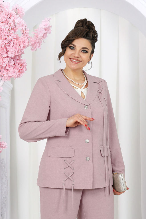Костюм Ninele 7488 пудра  фото 7