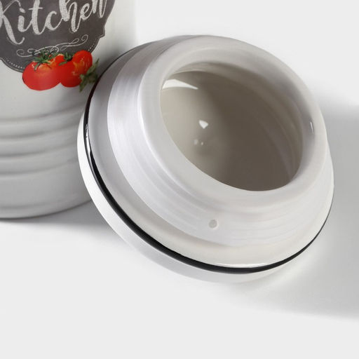 Сахарница Доляна Гурман, 320 мл, цвет белый  фото 3