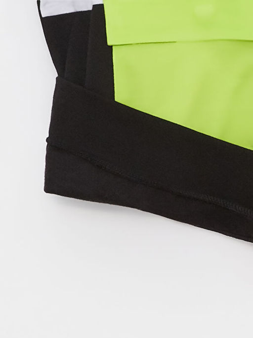 Kap??onlu Renk Bloklu Uzun Kollu Erkek ?ocuk Sweatshirt - Waikiki фото 3