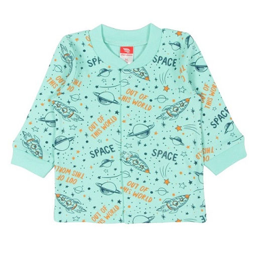 CRB wear/CWB 62535 кофточка ясельная, бирюзовый/Ex.Cherubino  фото 2