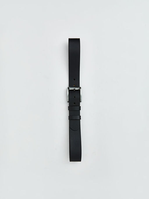 Deri G?r?n?ml? Erkek Kemer