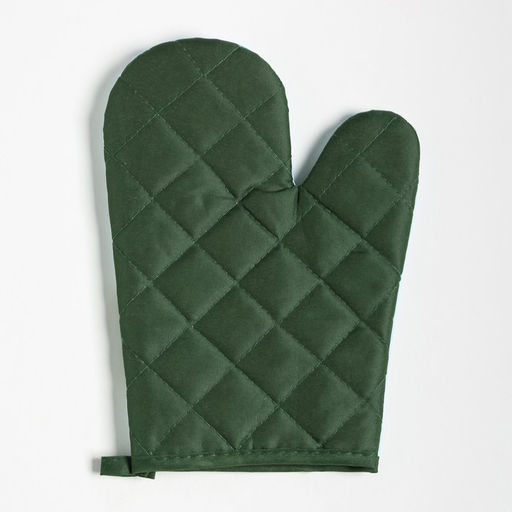 Кухонный набор 2 предмета Доляна Tropical цвет голубой: прихватка 17х17 см, варежка 25х16 см, 100% п/э  фото 3