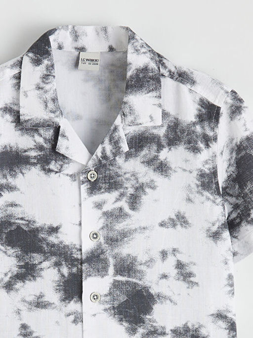 Batik Desenli Erkek ?ocuk G?mlek