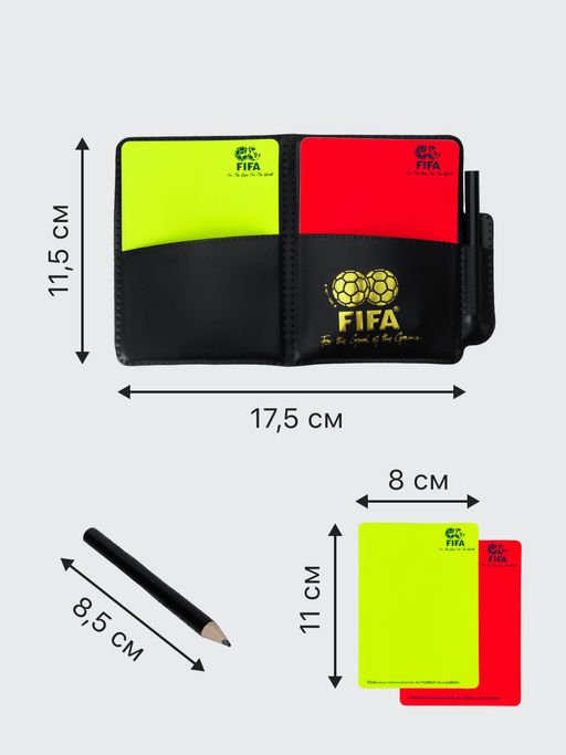 Судейские карточки FN Red And Yellow Cards Black