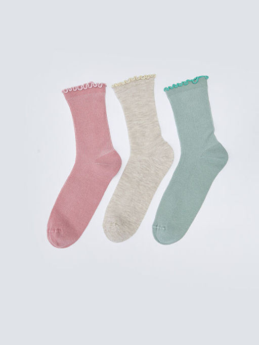 Kad?n D?z Soket ?orap 3l?