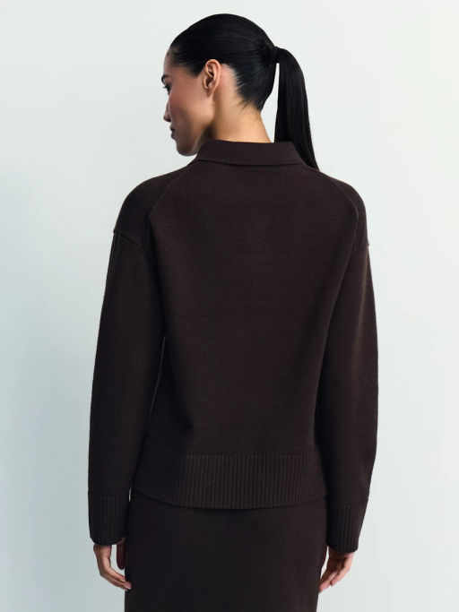 Джемпер поло с молнией / Zarina