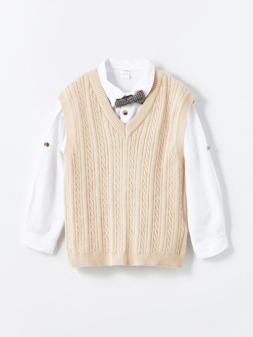 Erkek Bebek Y?lba?? Temal? 3l? Tak?m - Waikiki фото 2