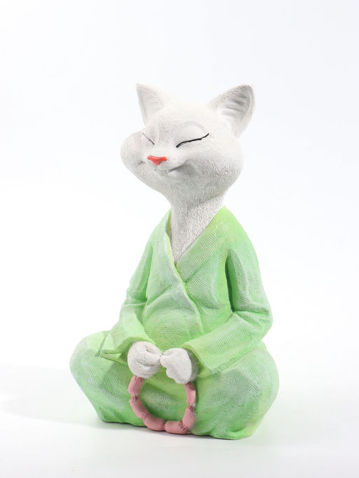 Фигура "Кот Кол Ба Сан" 22х16х32 см