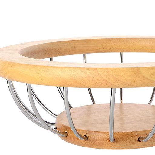 MGL04 Фруктовница бамбук/металл (х12) - Mayer&boch фото 3