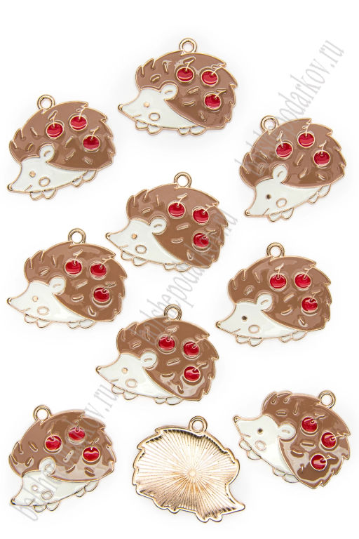 Подвеска металл "Ёжик" (10 шт) SF-7343, №1