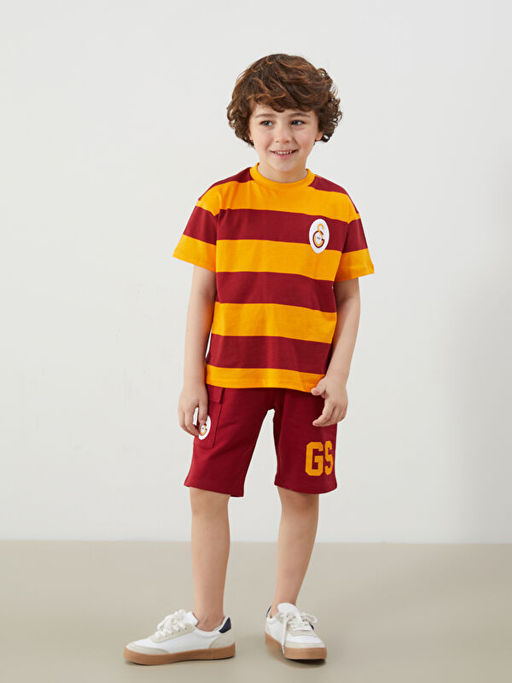 Galatasaray Bask?l? Erkek ?ocuk Ti??rt