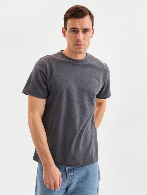 Футболка мужская Collorista серая, р-р 46-48