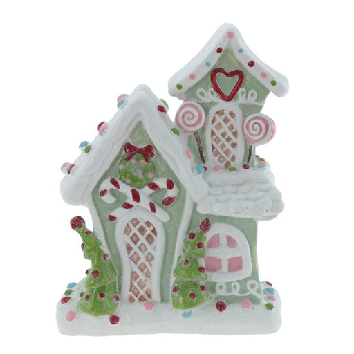 Фигурка декоративная "Домик", L15,5 W6,5 H20 см