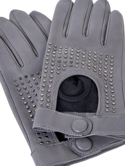 Перчатки женские ш/п IS02752 grey - Eleganzza фото 7
