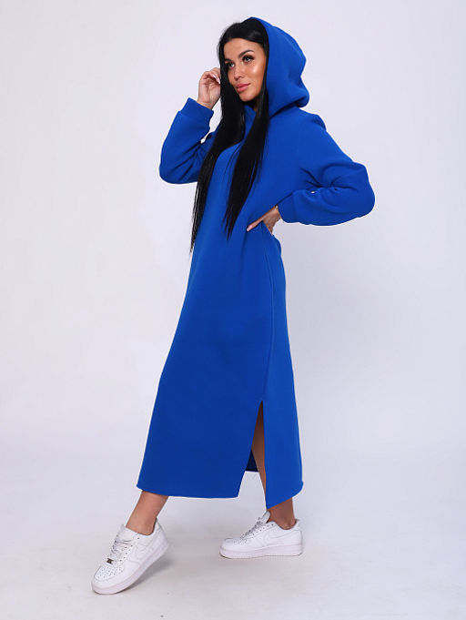 РАСПРОДАЖА Платье женское утепл. Ника_39/василек - Ihomelux фото 3