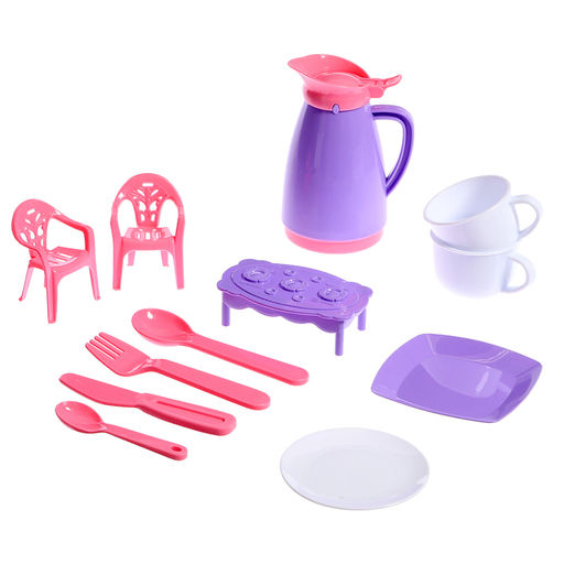 Игровой набор посуды, в пакете