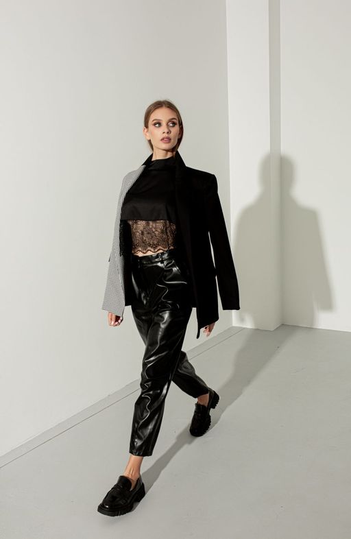 Жакет AURA 1039-176 черный  фото 4