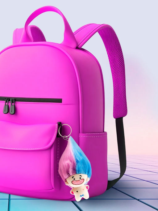 Мягкая игрушка Тролли на брелоке, 12 см, цвет МИКС - Simaland фото 7