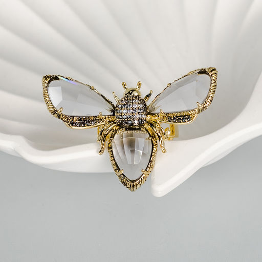 Кольцо Арт. 3V-3384-Y - MyGemma фото 3