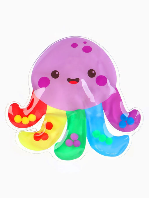 Развивающий сортер - сквиш для малышей «Осьминог», Крошка Я