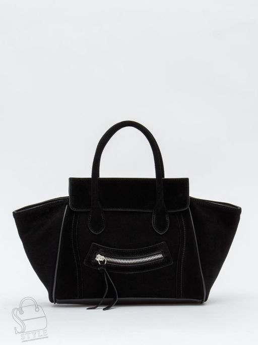 Сумка женская кожаная 999026NN black Natale Navetta