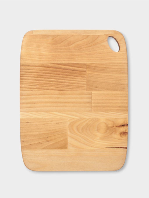 Доска разделочная «Классик», 24×17×1.8/1.6 см, дерево берёза, пропитана маслом, бежевая