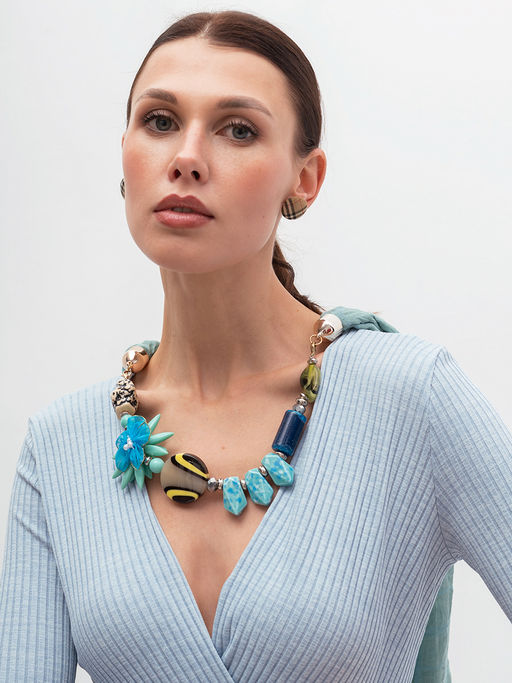 Шарф 75х150 см SVB-0195M-1 - Tantino фото 4