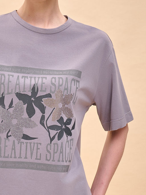 PELICAN, футболка женская, Серый  фото 3