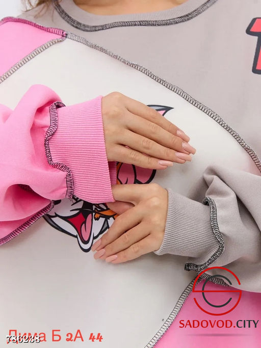 Женская толстовка с мехом - Bruno фото 8