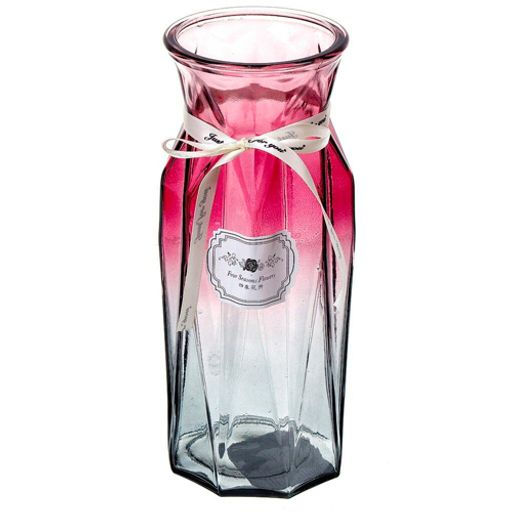 Ваза стекло настольная 25 см Презент Y4-3818 в ассортименте (361705) /DANIKS/ фото 2