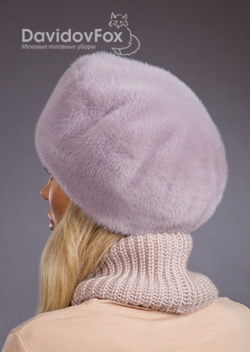 Шапка Берет экомех чертополох