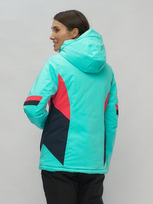 Горнолыжный костюм женский бирюзового цвета 02201Br - Chunmai фото 6