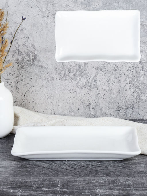 Блюдо прямоугольное 20,5х13 см / EWQ-21 /уп 40/ - Галеонтрейд фото 3